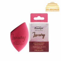 Esponja para Maquiagem Chanfrada Luxury - Face Beautiful