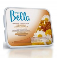 Cera Depilatoria em Barra Camomila e Calendula Depil Bella
