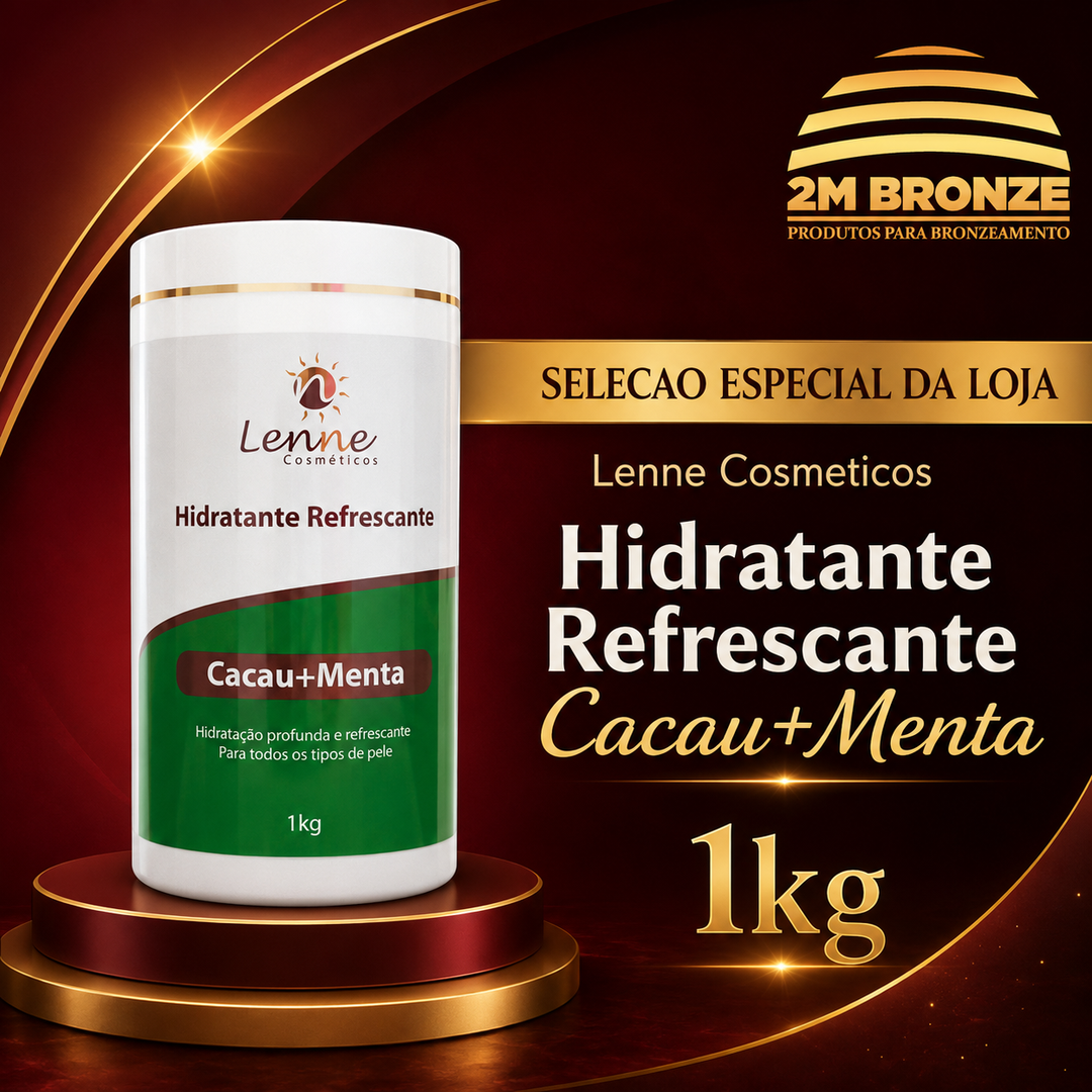 Lenne Hidratante Cacau e Menta 1L