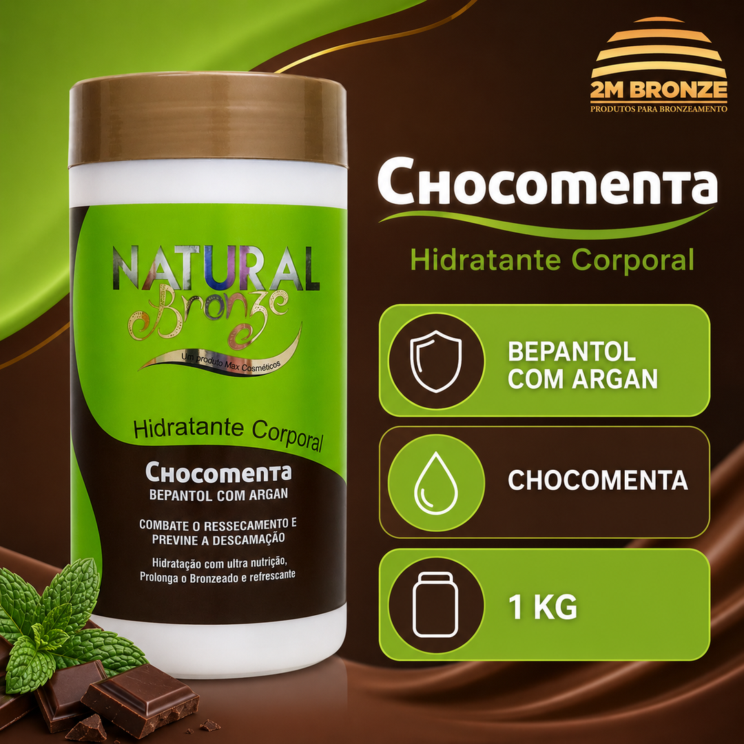 Natural Bronze Hidratante Chocomenta 1kg