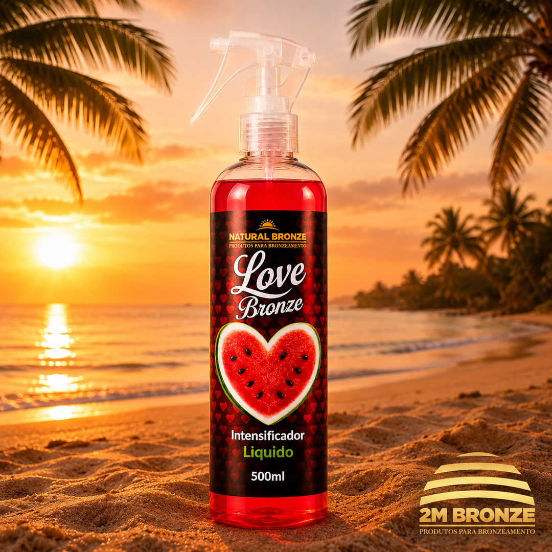 Natural Bronze Óleo Intensificador Bifásico Love Bronze 500ml