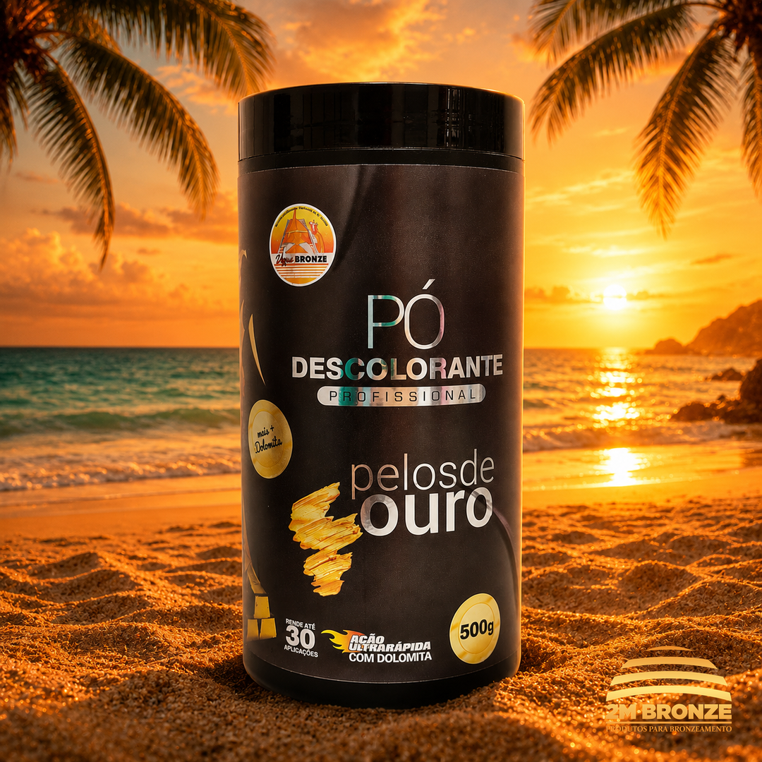 Vegas Bronze Pó Descolorante Pelos de Ouro 500g