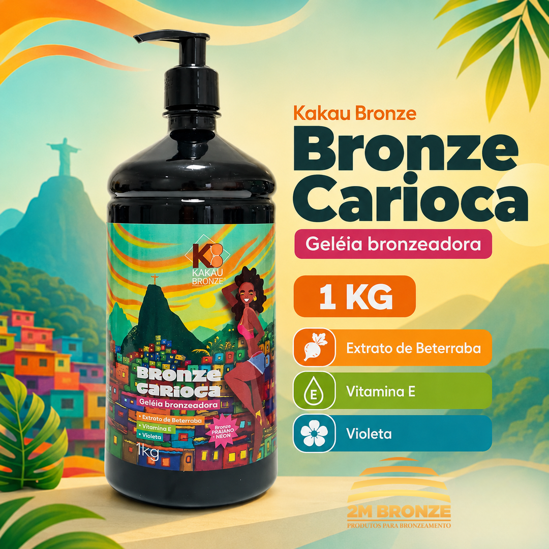 Kakau Bronze Geléia Bronzeadora Bronze Carioca 1Kg