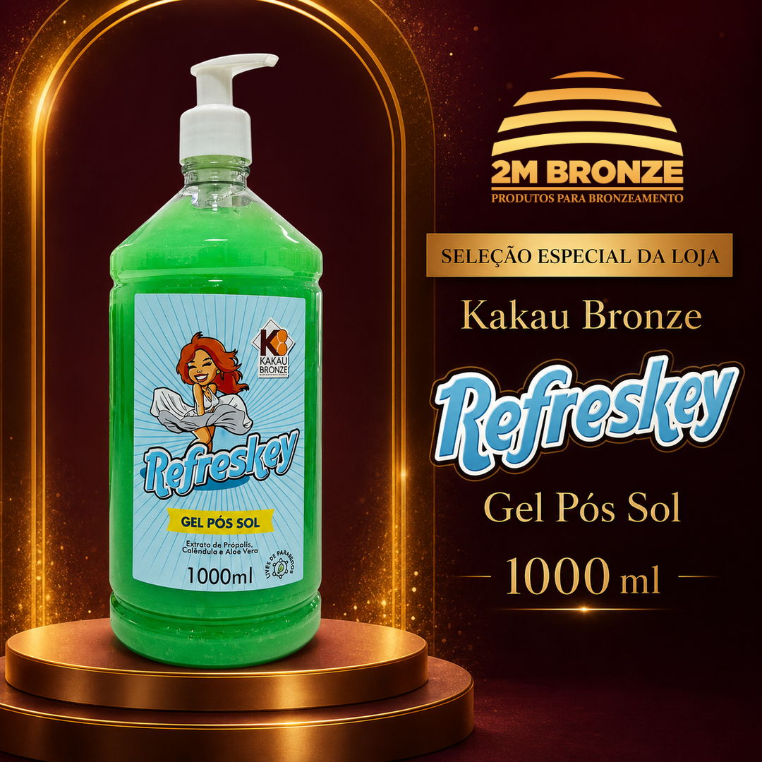 Kakau Bronze Gel Pós Sol Refreskey 1l