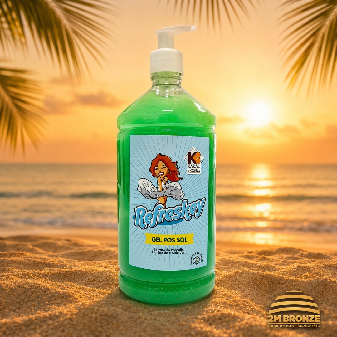 Kakau Bronze Gel Pós Sol Refreskey 1l