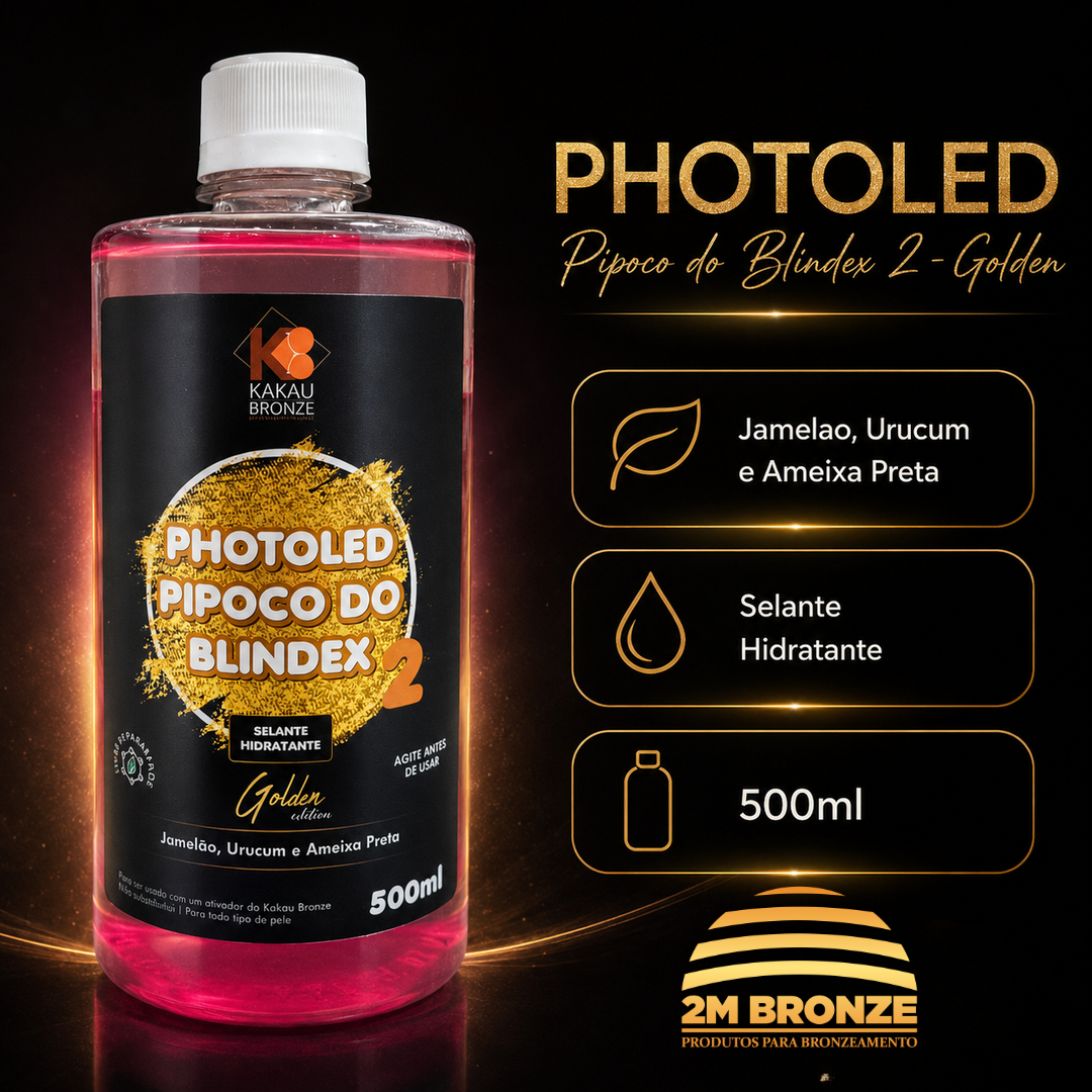 Kakau Bronze Photoled Golden 500ml