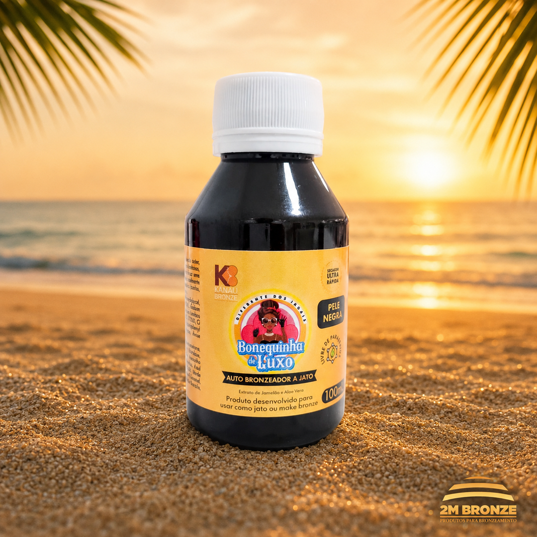 Kakau Bronze Autobronzeador Bonequinha de Luxo Pele Negra
