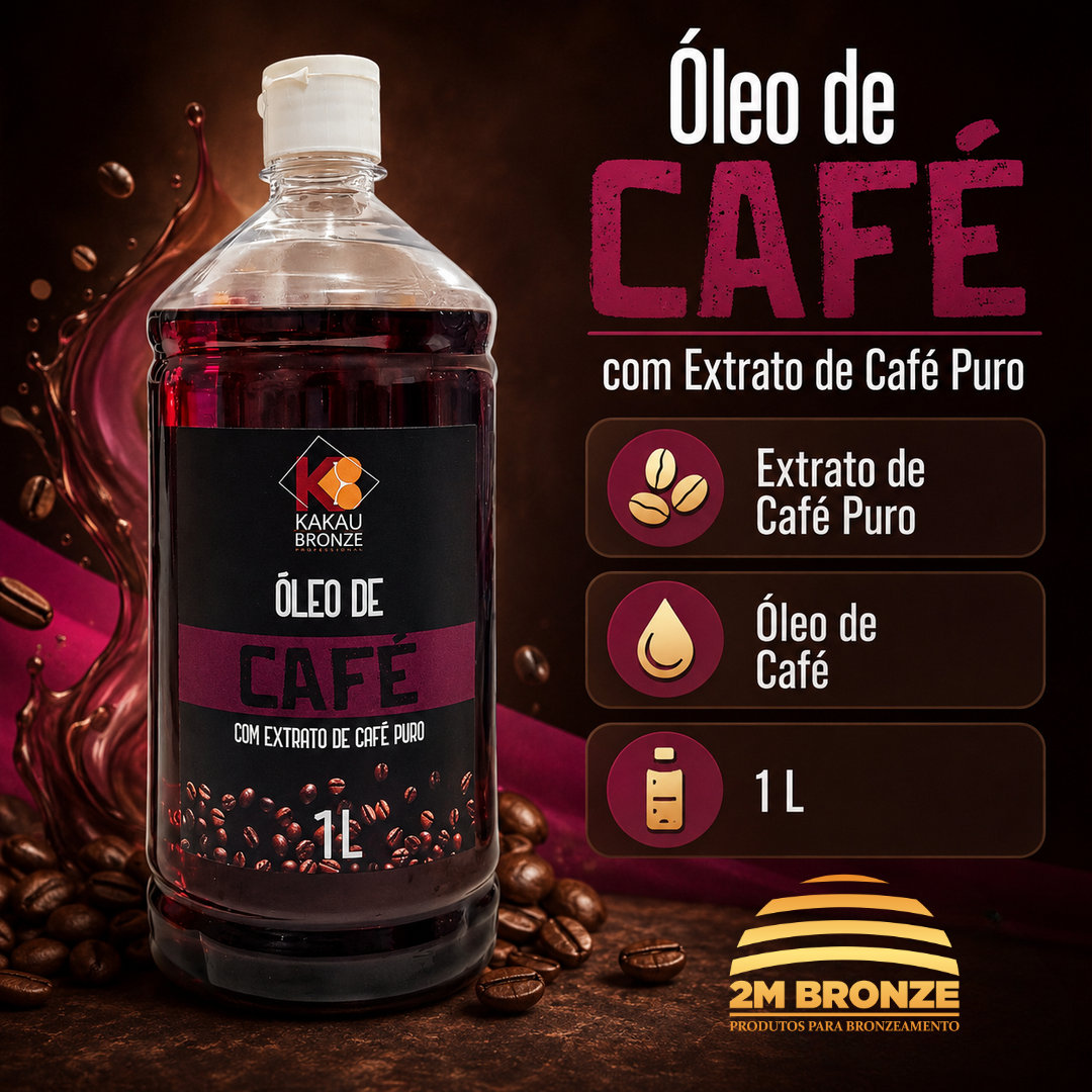 Kakau Bronze Óleo De Café 1l