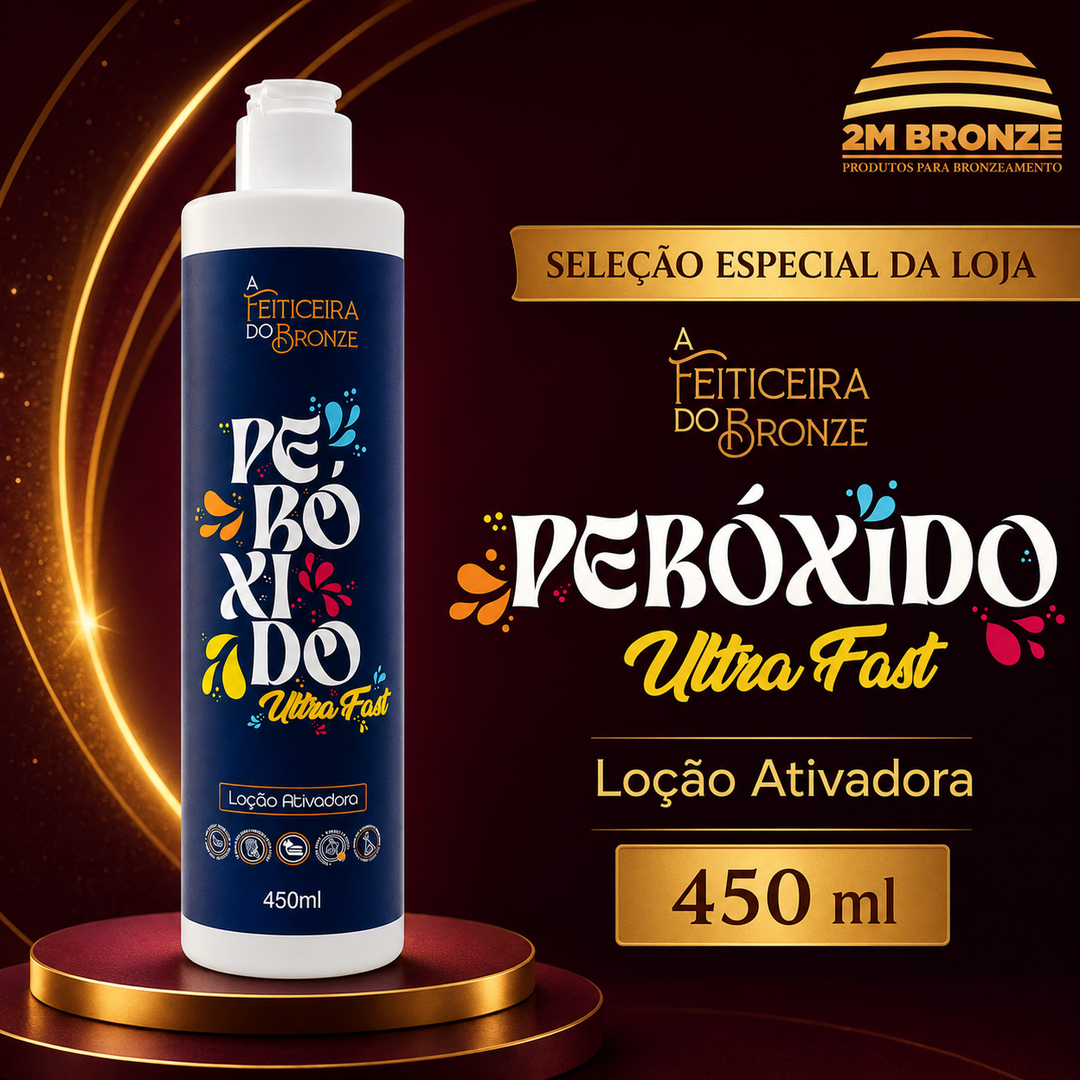 Feiticeira do Bronze Peroxido Ultra Fast 450ml