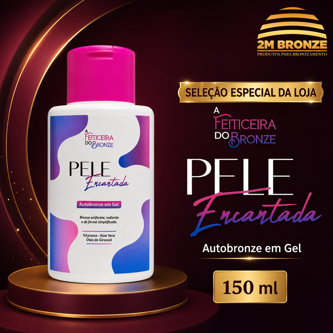 Feiticeira do Bronze Autobronzeador em Gel Pele Encantada