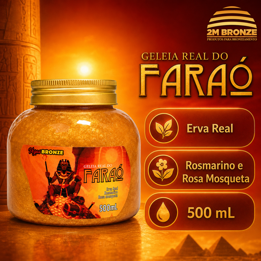 Vegas Bronze Geleia Real do Faraó  500ml