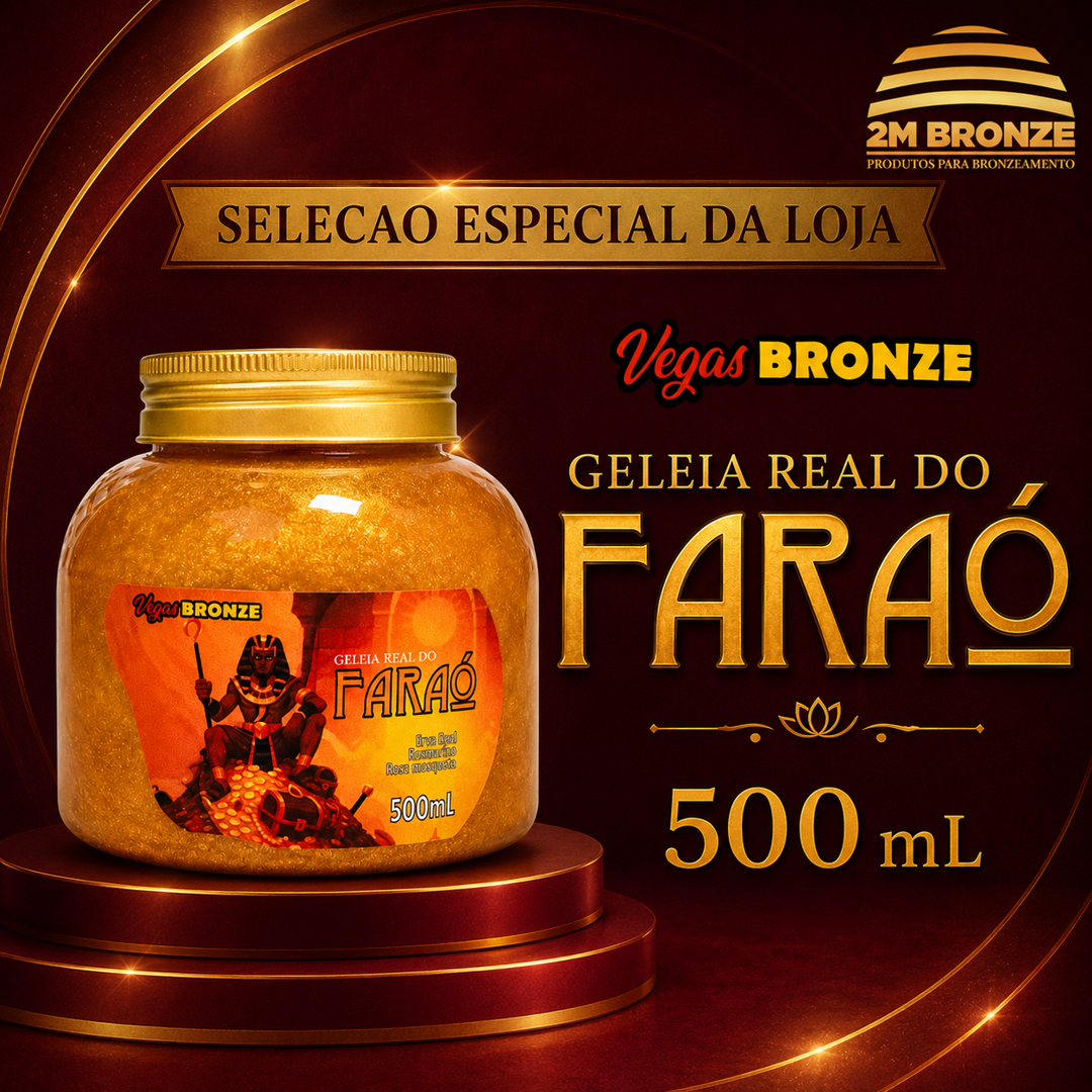 Vegas Bronze Geleia Real do Faraó  500ml