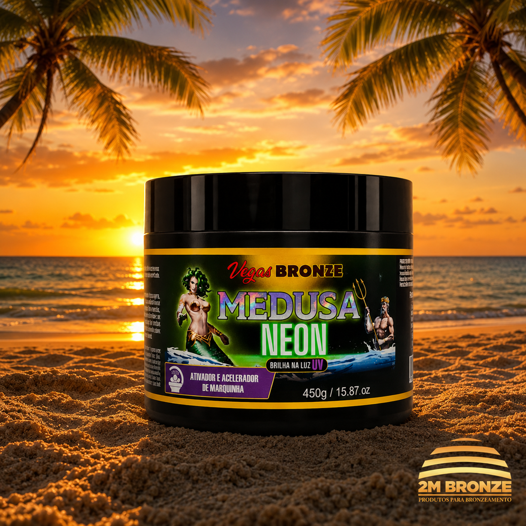 Vegas Bronze Ativador Medusa Neon 450g