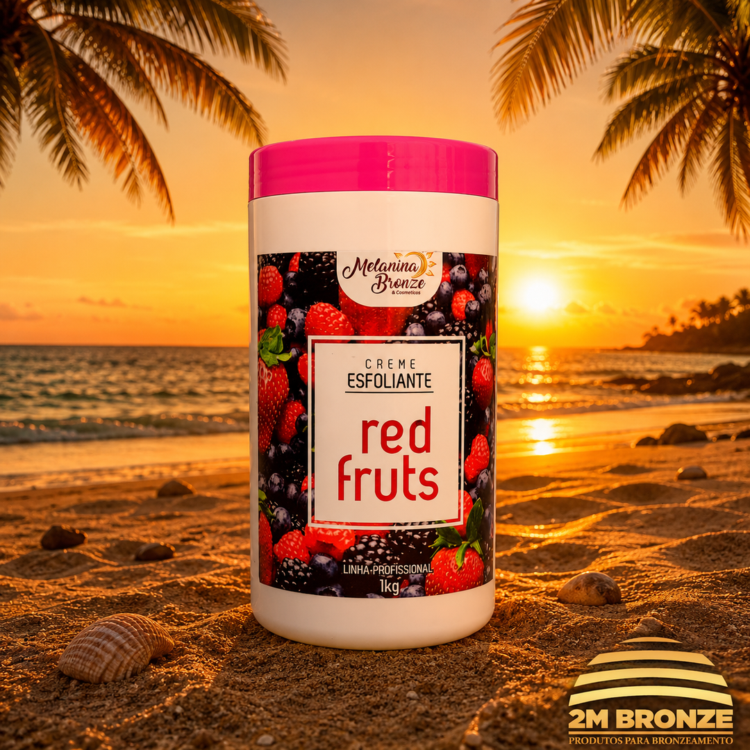 Melanina Bronze Esfoliante Red Fruts 1kg
